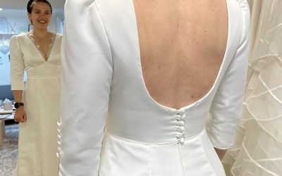 How My Bespoke Wedding Dressmaking Service Works: Real Dress Fittings
